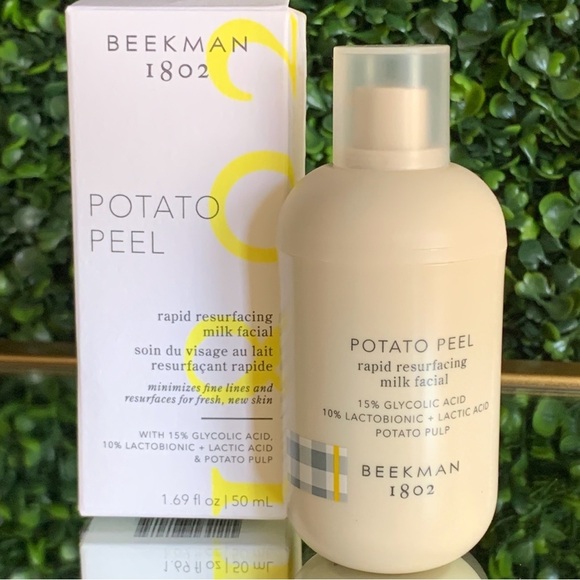 Beekman 1802 Potato Peel Rapid Resurfacing Milk Facial | NEW | Full Size - Picture 1 of 16